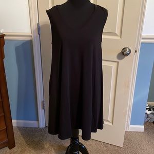 Zenana Premium size medium black super soft dress with pockets - like new